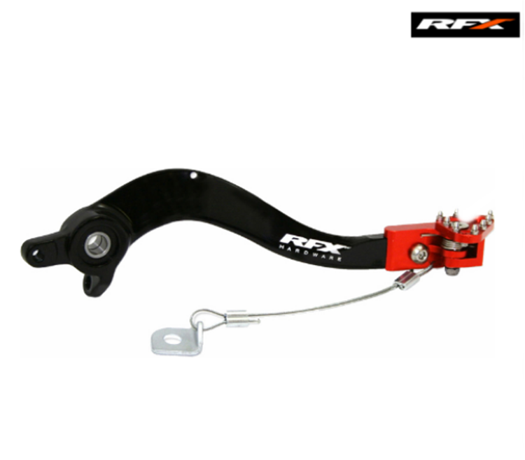 PEDAL FRENO RFX PRO FT KTM 300 2024 NEGRO NARANJA